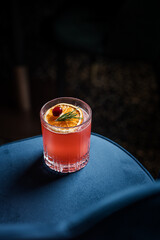 Cranberry Rosemary Cocktail A Dark Moody and Elegant Drink