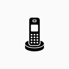 Phone icon collection. Call sign. Vector