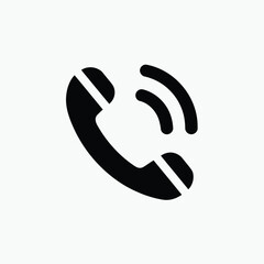 Phone icon collection. Call sign. Vector