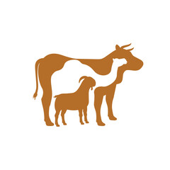 Eid ul Azha Mubarak logo, card, vector, illustration. EID Card Template.