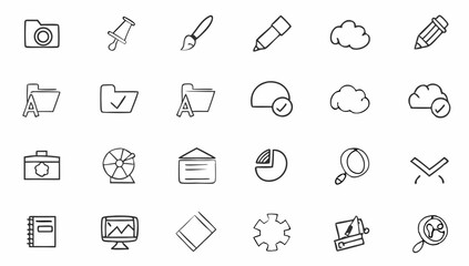 graphic design set of web icons in line style  gra (1).eps