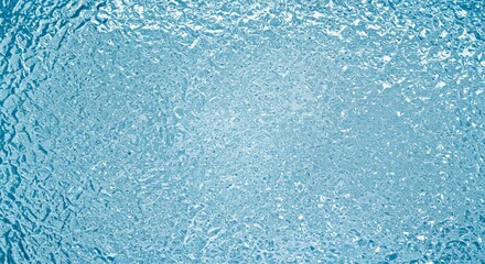 Icy Texture: Abstract close-up of a frosted glass surface, showcasing intricate patterns of ice crystals creating a stunning texture and cold color palette.