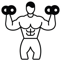 Sports Gear Collection Icon