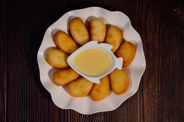 Patongko with condensed milk
