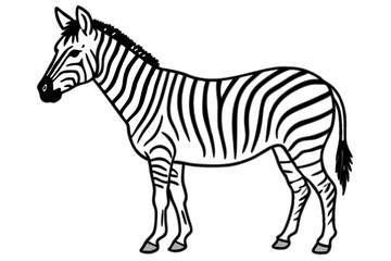 Graceful Striped Illustration