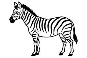 Graceful Striped Illustration