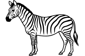 Graceful Striped Illustration