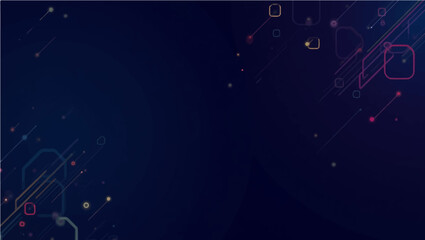 Obraz premium Flux_Dev_Create_a_vector_illustration_of_a_dark_blue_abstract__2