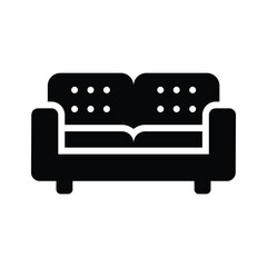 Get your hands on this latest glyph icon of couch