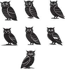 set of owl