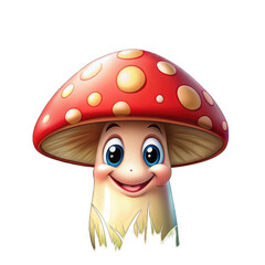 mushroom in the grass
