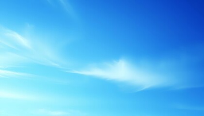 Obraz premium Elegant blue sky texture with soft gradient and dark border, spiritual, illustration