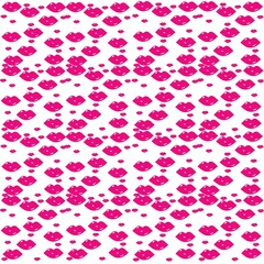 pink lips background