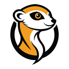 Marmosyn Mascot Logo on White Background