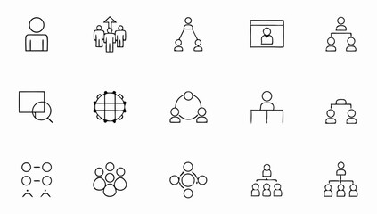 workshop set of web icons in line style  business  (1).eps