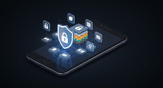 A mobile‑first cybersecurity system protecting corporate apps on smartphones