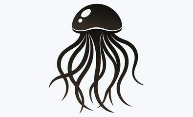 JStunning Jellyfish Vector Silhouettes, Captivating Jellyfish Silhouette Vectors, Premium Jellyfish Vector Designs, Beautiful Jellyfish Silhouette Art, High-Quality Vector Silhouettes, Artistic Jellyf