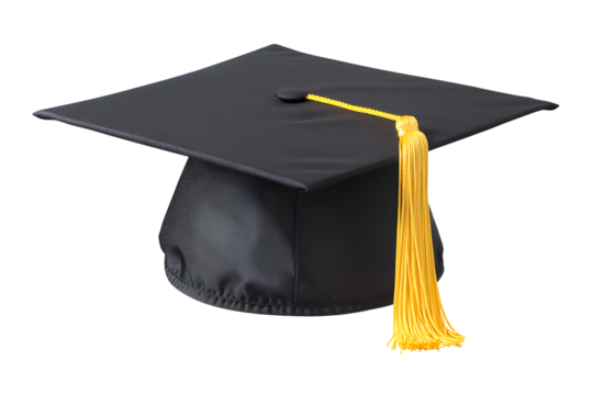 Isolated Graduation Cap