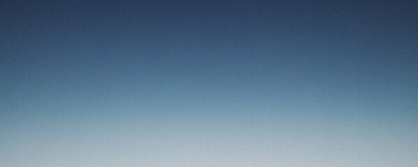 Serene Blue Sky Gradient: A Peaceful View Blurred with Noise