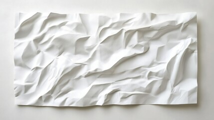 Obraz premium Abstract white sculptural relief