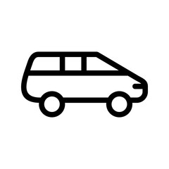 Car icon vector image. Suitable for mobile apps, web apps and print media.