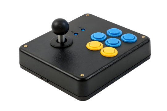 video game controller on transparent background