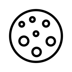 Cookie icon vector image. Suitable for mobile apps, web apps and print media.