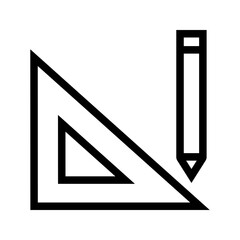 Drawing Tools icon vector image. Suitable for mobile apps, web apps and print media.