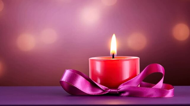 Romantic Candlelight, A Gentle Flame for Serenity and Special Occasions