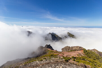 Th volcano in Madeira