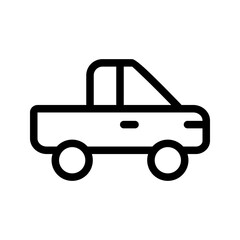 Pickup icon vector image. Suitable for mobile apps, web apps and print media.