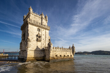 Torre de Bel&eacute;m in Lisbon.