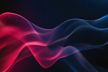 Obraz premium Abstract flowing lines of vibrant colors