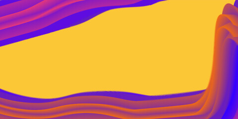 Papercut abstract background with purple colour smooth gradient illustration. Light Pink curve line background pink overlap paper layer with white space for text and message design