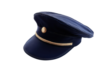 A traditional pilot hat represents leadership confidence and the timeless style of the aviation world