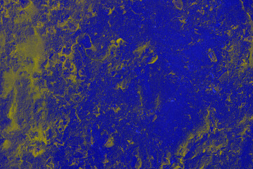 Dark blue and yellow textured abstract background
