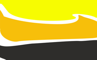 Clean abstract design in yellow, white and dark gray tones