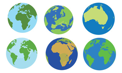 Diverse Views of Earth: Illustrated Perspectives