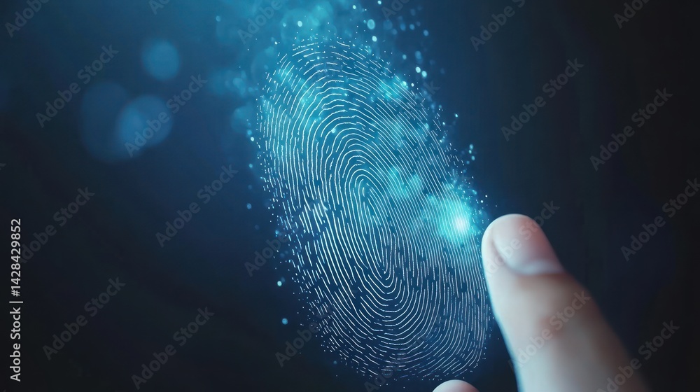 Poster digital fingerprint: authentication and security in the modern world