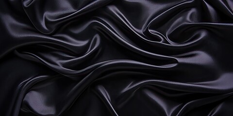 Fototapeta premium Luxurious Dark Fabric Drape