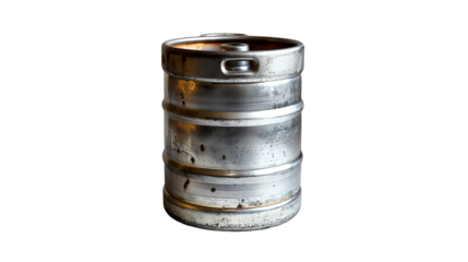 Steel Beer Keg Industrial Rustic Design for Pub & Brewery Use.