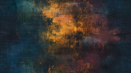 Fototapeta premium Abstract, textured surface showcasing a blend of rusty hues.