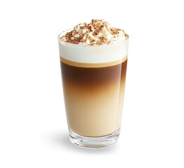 Latte with whipped cream