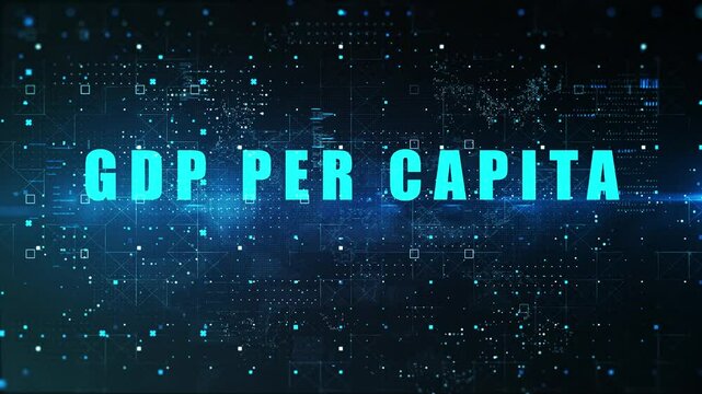 GDP per capita word in economic indicators