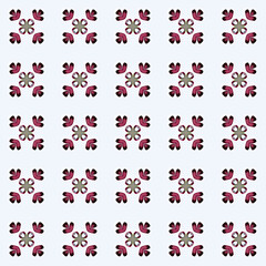 Seamless pattern ornament geometry, abstraction