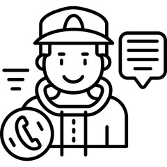 Customer Icon Vector Element