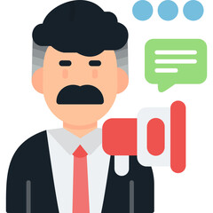 Advertising Icon Vector Element