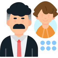 Employees Icon Vector Element