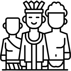 Tribe Icon Vector Element
