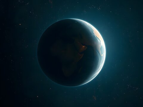 earth in space